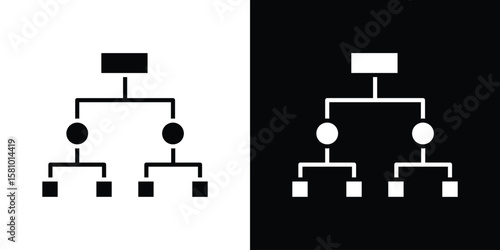 Consolidation icon symbol. Simple, flat design for web and mobile app