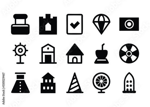 Minimal Habit Tracker Icons