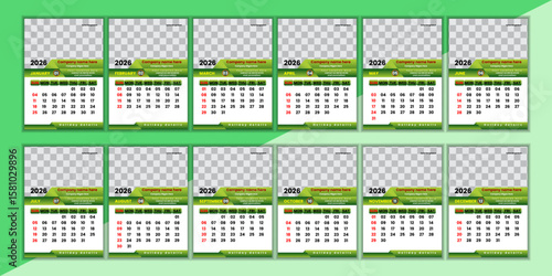 Creative Calendar Design 2026 For Your Business






















