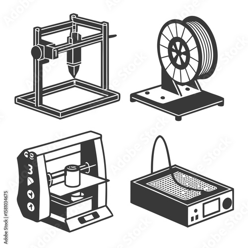 3d printing equipment collection 3d printer filament spool