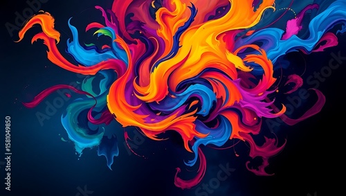 abstract colorful background