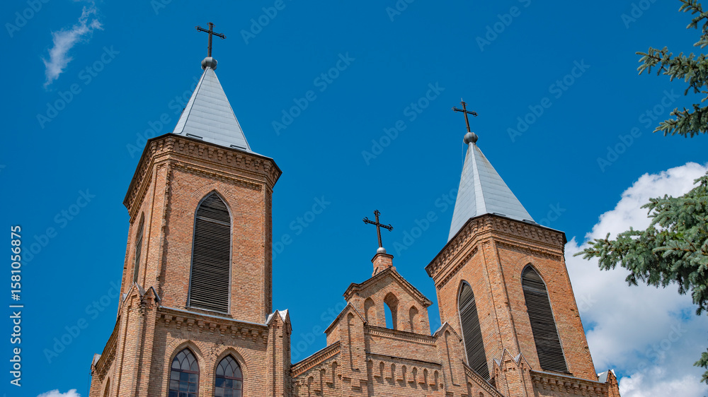 Obraz premium Church of the Nativity of the Virgin Mary, Traby, Grodno Region, Belarus
