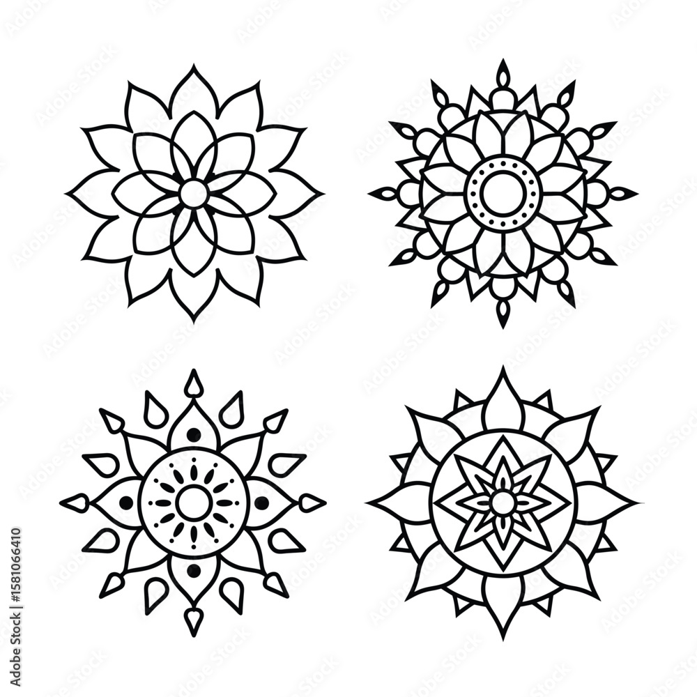 Obraz premium Indian Mandala