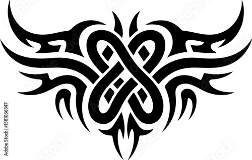 Diverse Tribal Tattoo Design Collection vector bundle graphic, design,