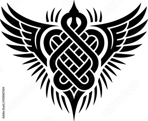 Diverse Tribal Tattoo Design Collection vector bundle graphic, design,