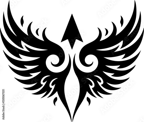 Diverse Tribal Tattoo Design Collection vector bundle graphic, design,