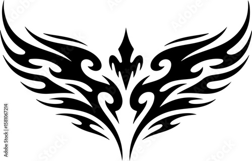 Diverse Tribal Tattoo Design Collection vector bundle graphic, design,