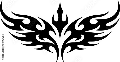 Diverse Tribal Tattoo Design Collection vector bundle graphic, design,