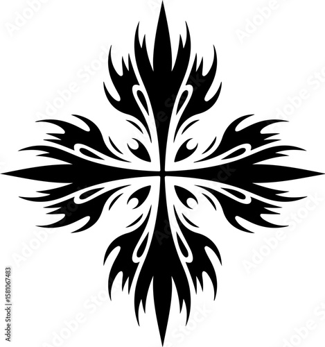 Diverse Tribal Tattoo Design Collection vector bundle graphic, design,