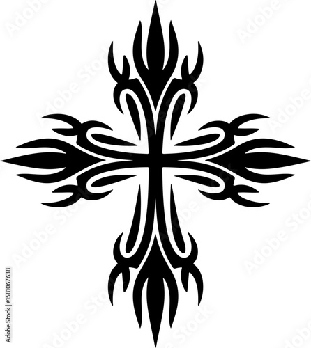 Diverse Tribal Tattoo Design Collection vector bundle graphic, design,