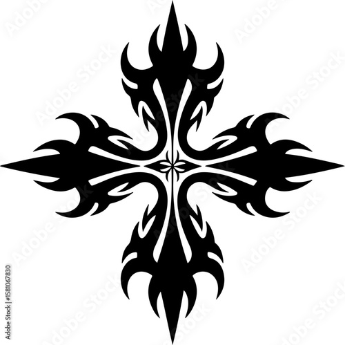 Diverse Tribal Tattoo Design Collection vector bundle graphic, design,