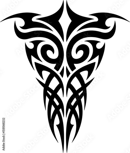 Diverse Tribal Tattoo Design Collection vector bundle graphic, design,