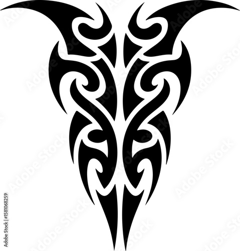 Diverse Tribal Tattoo Design Collection vector bundle graphic, design,