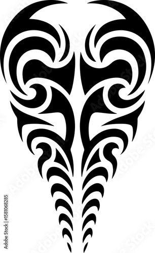 Diverse Tribal Tattoo Design Collection vector bundle graphic, design,