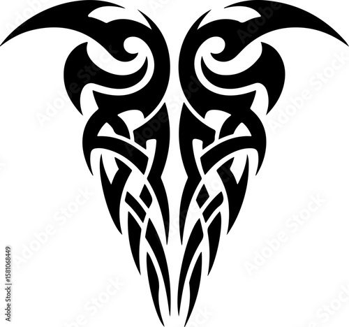 Diverse Tribal Tattoo Design Collection vector bundle graphic, design,