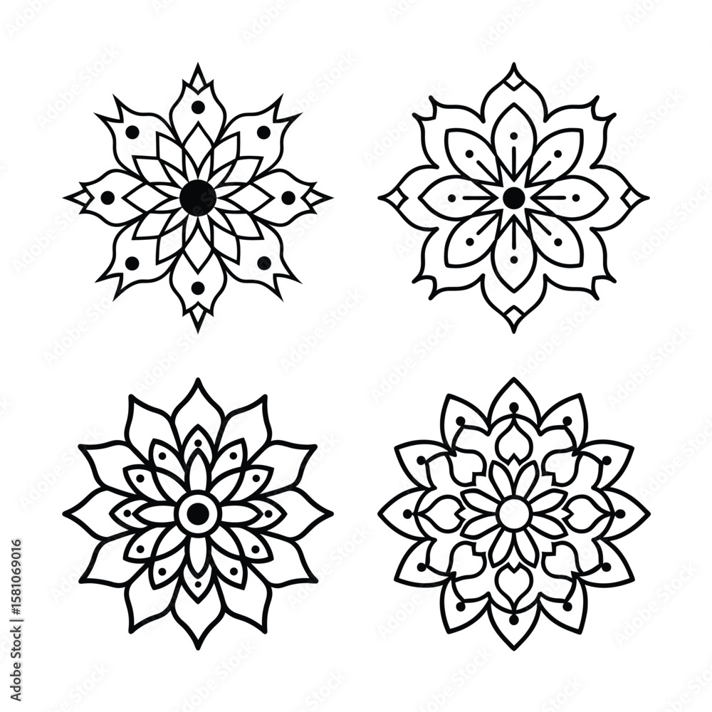 Obraz premium Indian Mandala