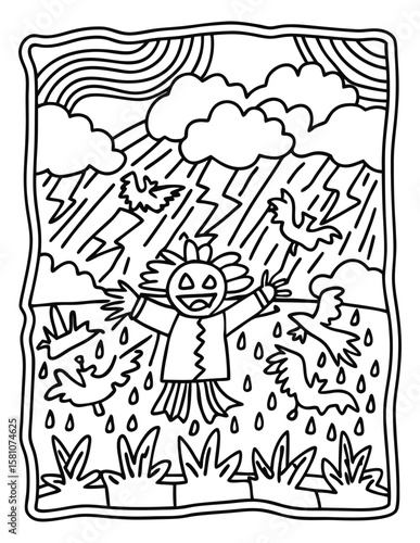 Halloween Easy Coloring Pages for Kids, Teens, and Adults | Coloring Pages – Spooky, Fun, and Easy Designs for Kids, Teens, and Adults | Cute Ghosts, Pumpkins, Witches & More