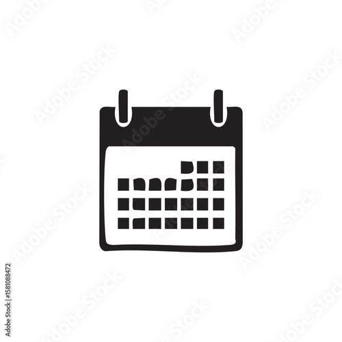 Desktop calendar and calculator for business and finance use