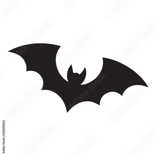 Wallpaper Mural Black Bat Halloween  Silhouette Vector Designs Torontodigital.ca