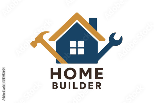 Vector icon illustrations for home house builders repair remodeling logo design are available