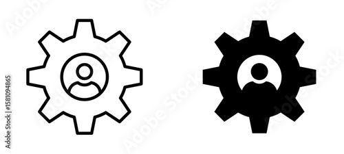 User workflow and skill ability icon