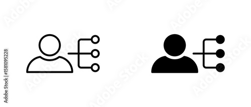 User workflow and skill ability icon