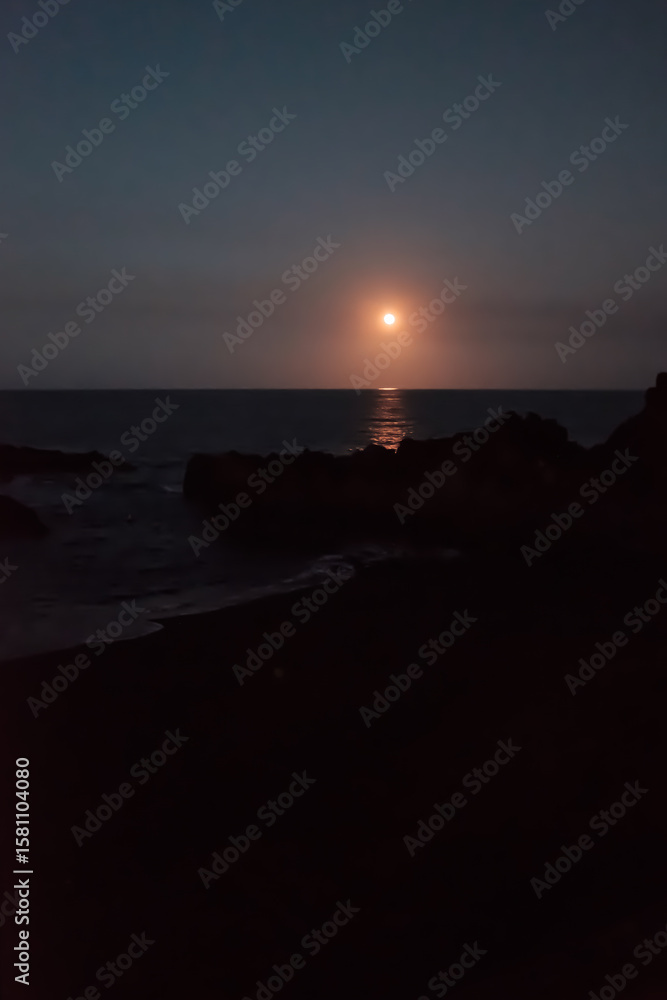 Obraz premium sunset over the sea