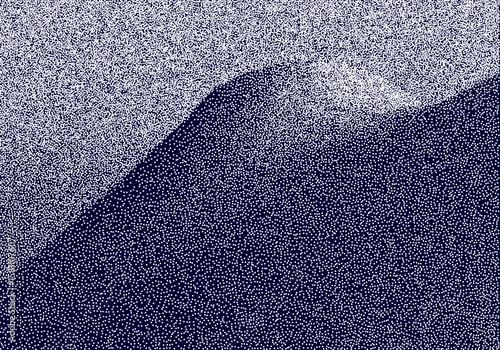 White color dots as abstract background or texture like noise or snow.