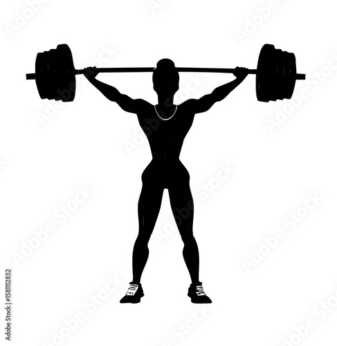 Silhouette icon vector set of gym and fitness elements in modern minimal style, featuring workout poses, dumbbells, bodybuilding, weightlifting, and exercise equipment for health and sports designs

