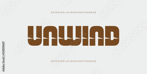 Technical future font, digital cyber alphabet, bold lowercase letters A, B, C, D, E, F, G, H, I, J, K, L, M, N, O, P, Q, R, S, T, U, V, W, X, Y, Z and numerals 0, 1, 2, 3, 4, 5, 6, 7, 8, 9, vector ill