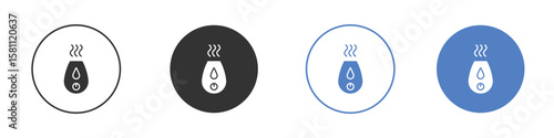 Humidifier icon. Vector illustration, flat design.