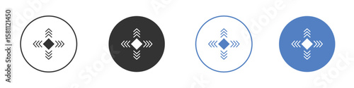 Flexibility icon. Vector illustration, flat design.