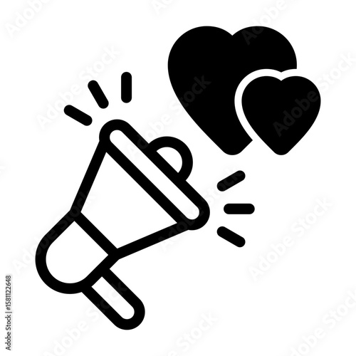 Charity Appeal Vector Icon