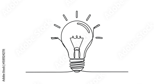 Bright idea lightbulb concept symbol innovation inspiration solution generation discovery thought creative thinking new concept