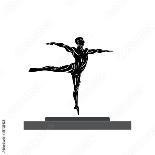 Silhouette icon vector set of gym and fitness elements in modern minimal style, featuring workout poses, dumbbells, bodybuilding, weightlifting, and exercise equipment for health and sports designs

