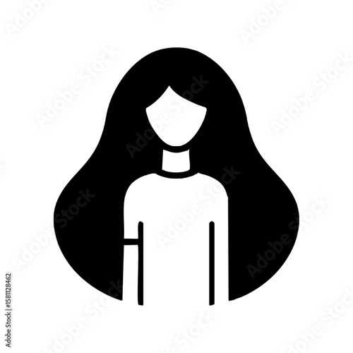 Silhouette icon vector set of barber tools and grooming elements in minimal flat style, including scissors, razors, combs, beards, male and female barbers, perfect for salon branding and hairstyling g