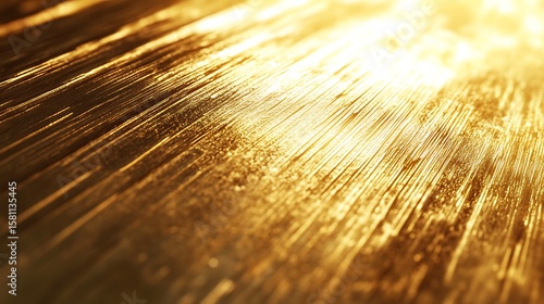 Luxurious Golden Textures and Glittering Spheres - Shimmering Metallic Background Collection