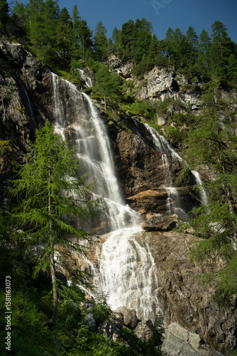 waterfall in the mountains (High Tauern, Austria)