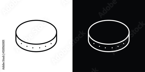 Bracelet icon thin line symbol on white background. Editable stroke vector illustration