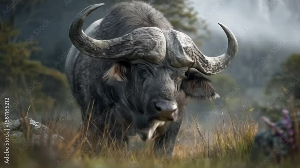 Belgian Blue bull close up majestic powerful animal Belgian Blue bull close up majestic powerful animal