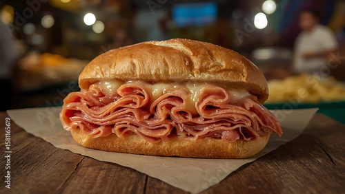 Mortadella Sandwich – Iconic Brazilian Street Food from São Paulo Market
