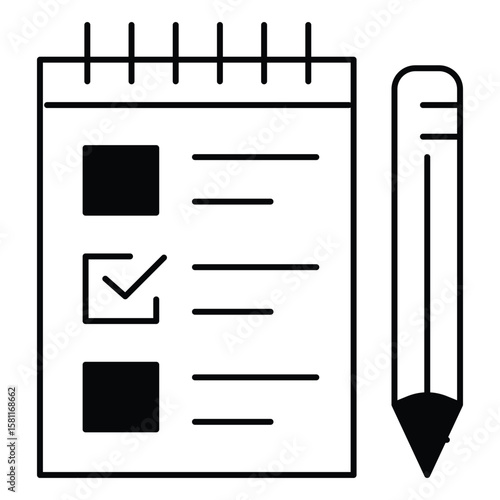Online And Offline Testing Vector Icon Design
