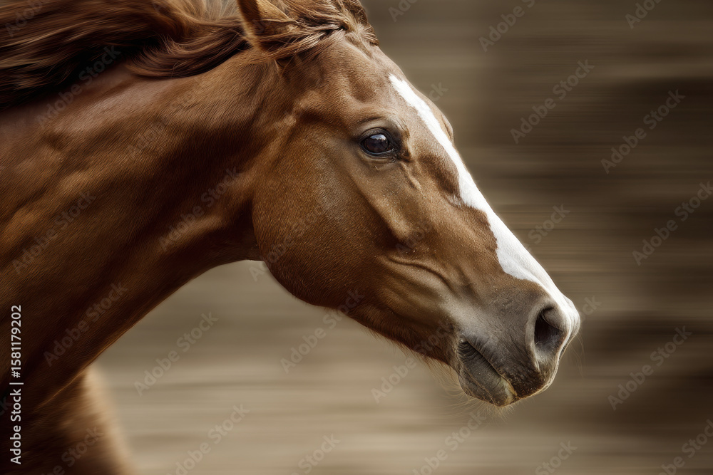 Obraz premium capture stunning portraits of top animals against minimalist background featuring bokeh effects