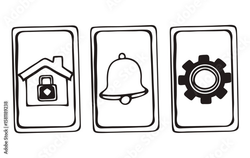 Mobile App User Interface Icons