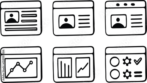 SaaS App Dashboard Icons