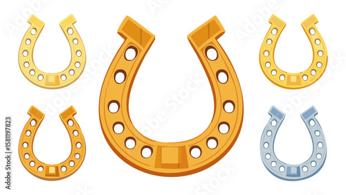 Silhouette icon vector set of horses and horseshoes in elegant minimal style, featuring galloping horses, hoofprints, and iron shoes—ideal for equestrian graphics, farm branding, and western-themed de