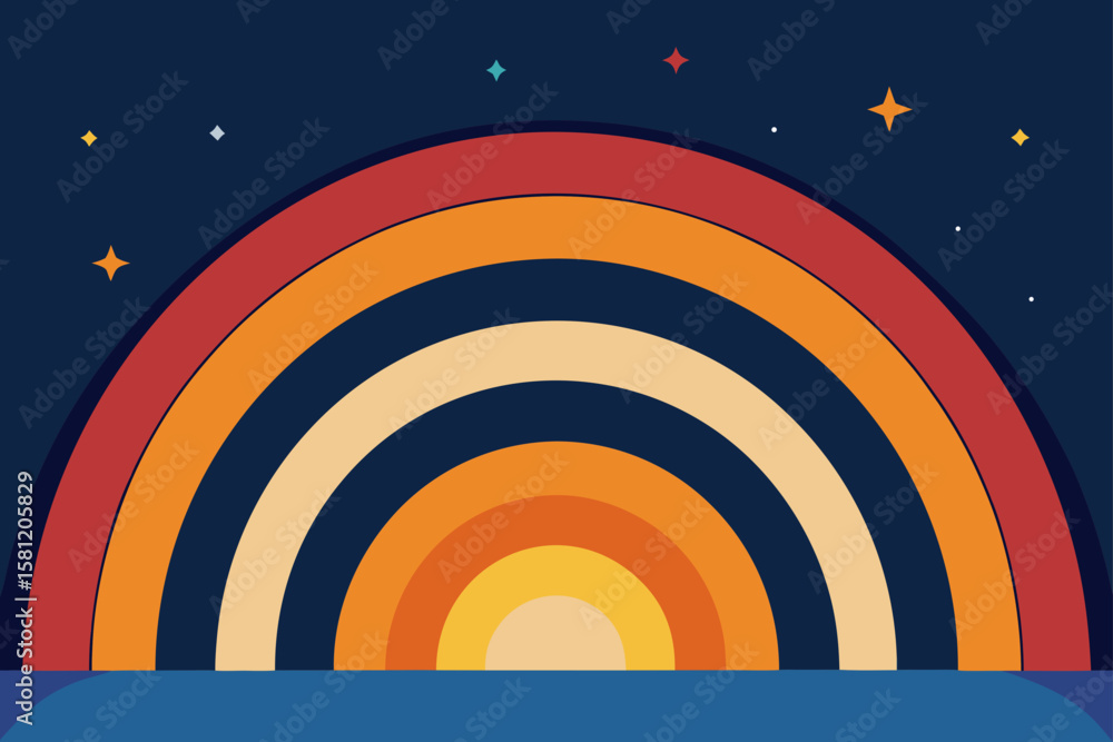 Fototapeta premium abstract rainbow background