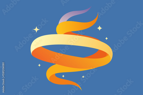 abstract background with blue sky