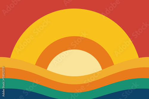 vector illustration of an abstract background