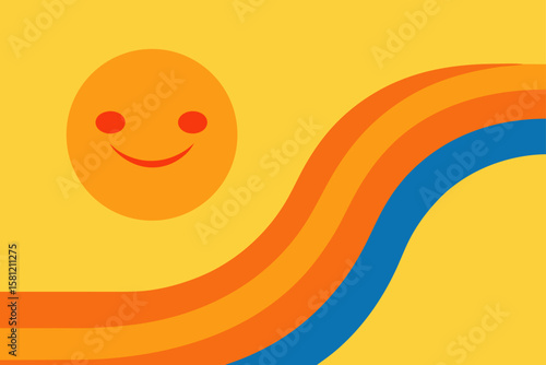 vector illustration of an abstract background
